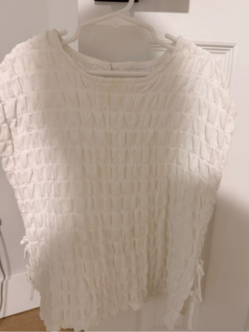 Girls Zara textured shirt